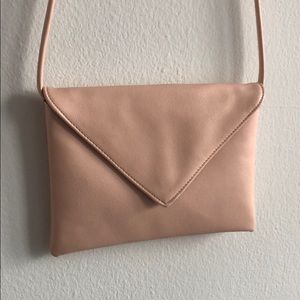 Light pink crossbody bag
